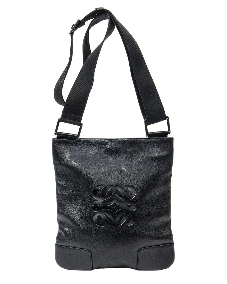 Anagram Leather Shoulder Bag by LOEWE