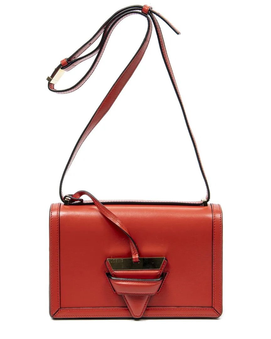 Medium Barcelona Leather Shoulder Bag