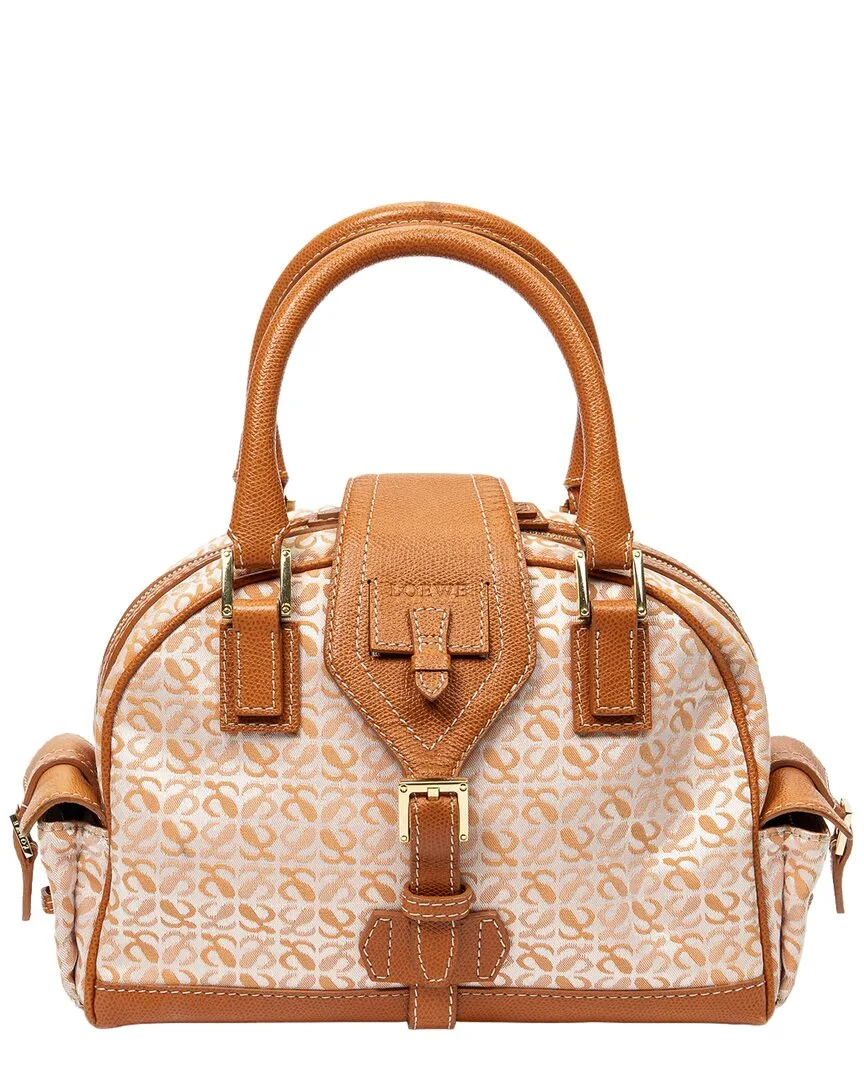 Small Anagram Canvas Shoulder Bag by LOEWE