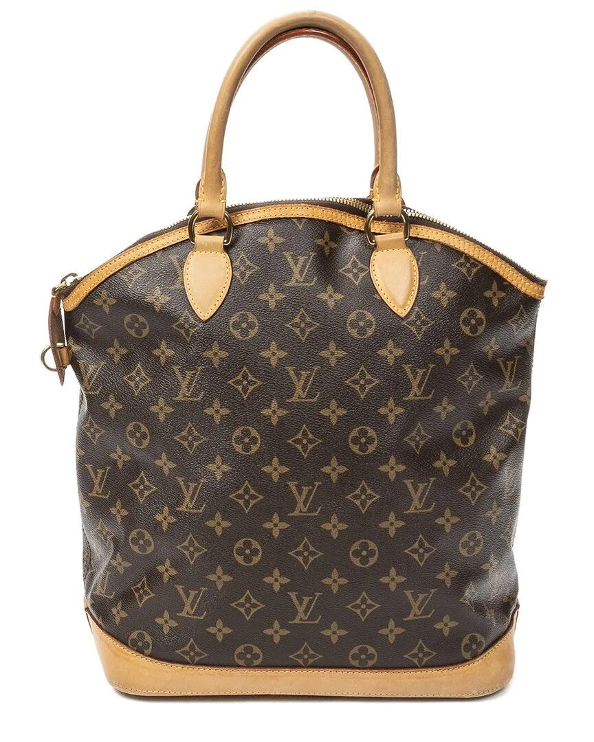 Lockit Vertical Canvas Shoulder Bag by Louis Vuitton