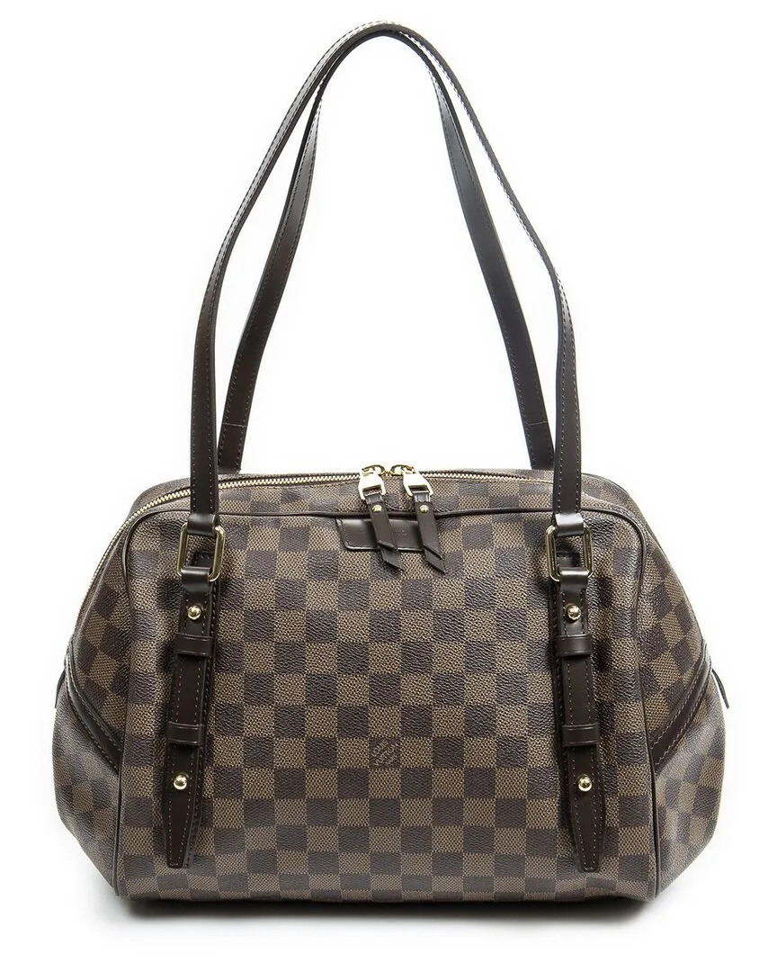 Rivington Canvas Shoulder Bag by Louis Vuitton