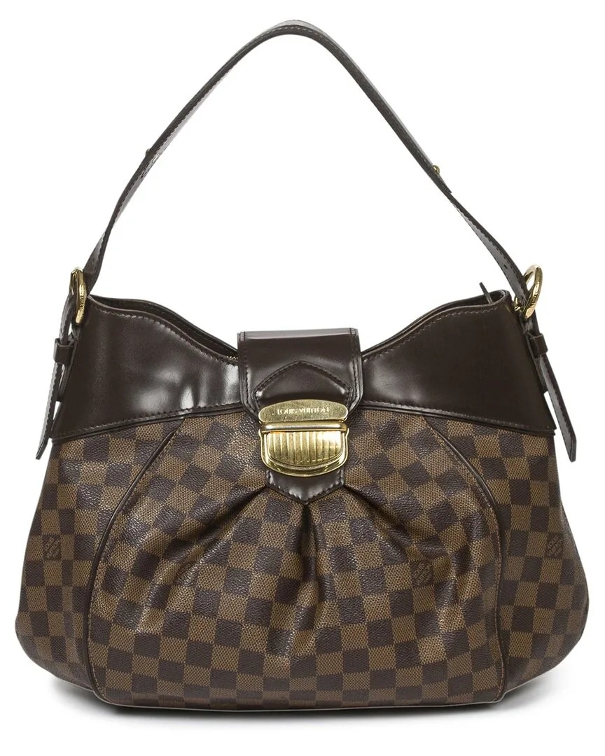 Sistina Canvas Shoulder Bag by Louis Vuitton