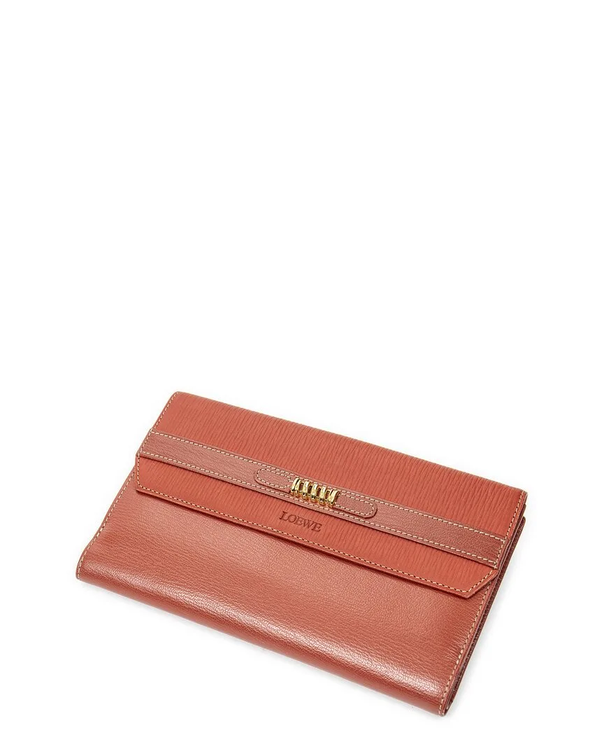 Velazquez Long Leather Bifold Wallet by LOEWE