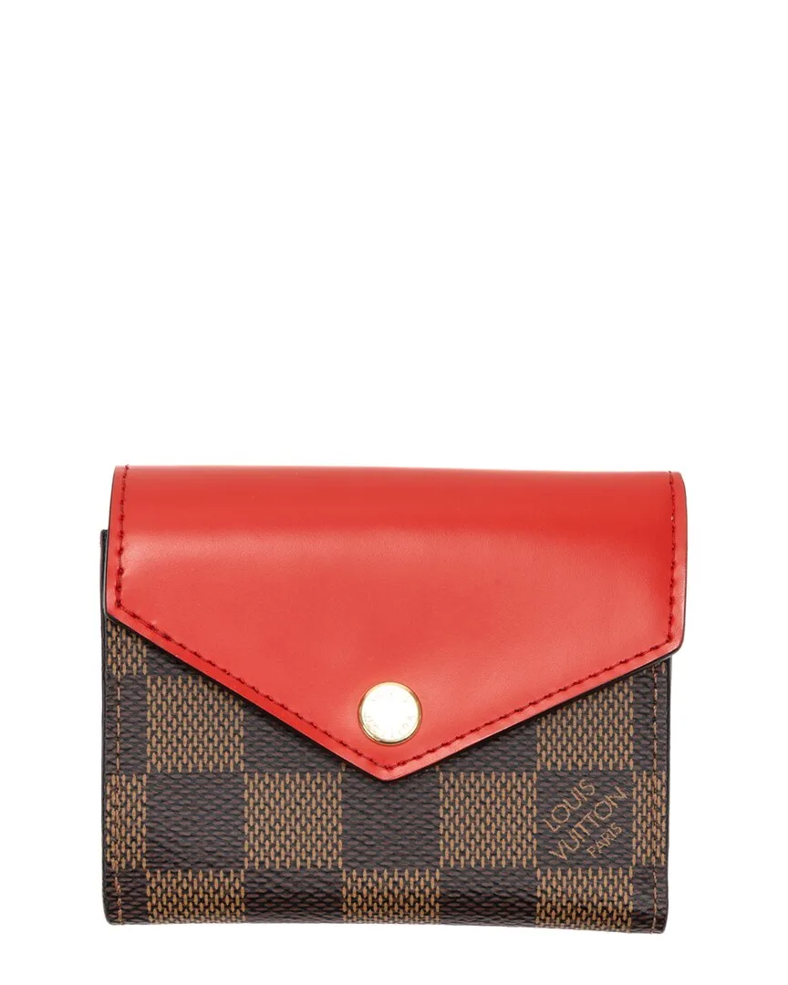 Zoe Canvas Wallet by Louis Vuitton