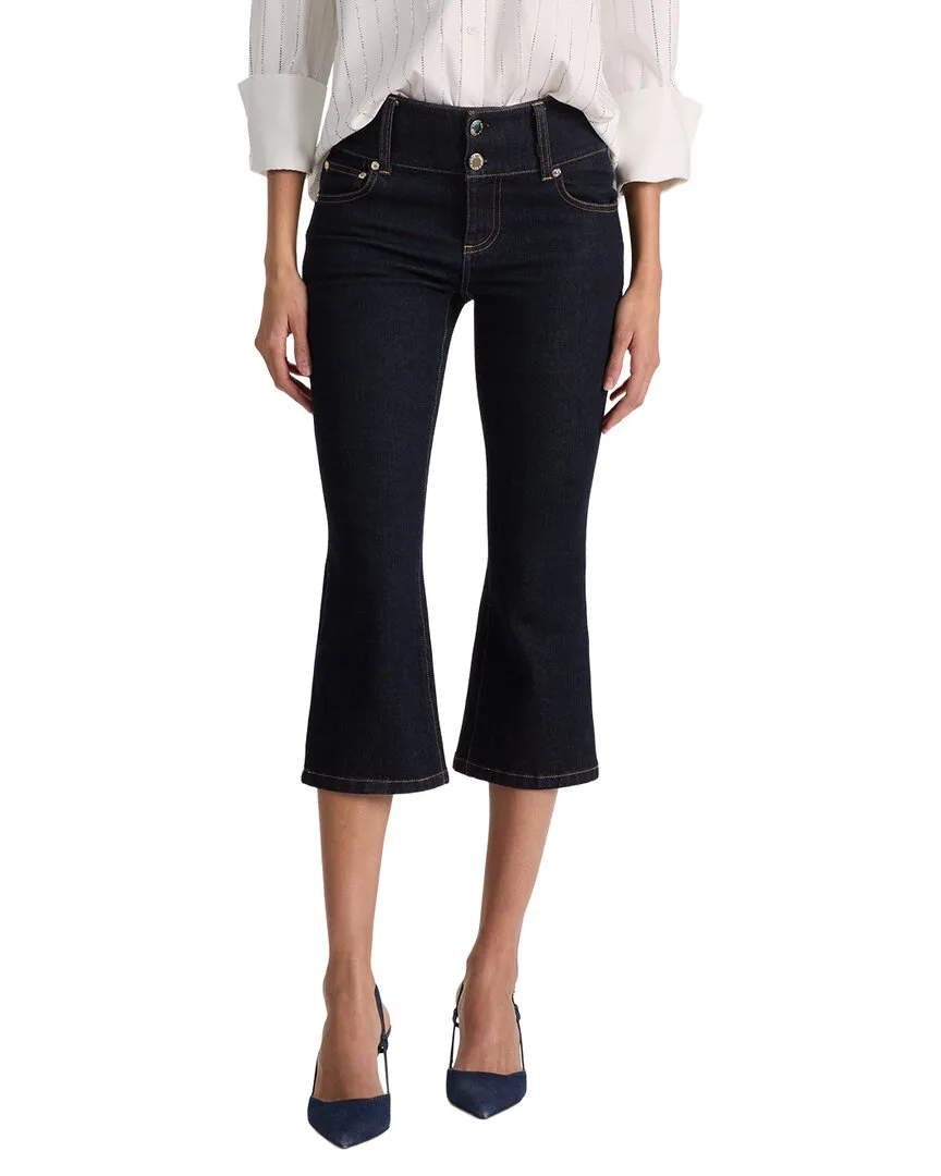 Kai Low-Rise Capri Jean by Alice + Olivia