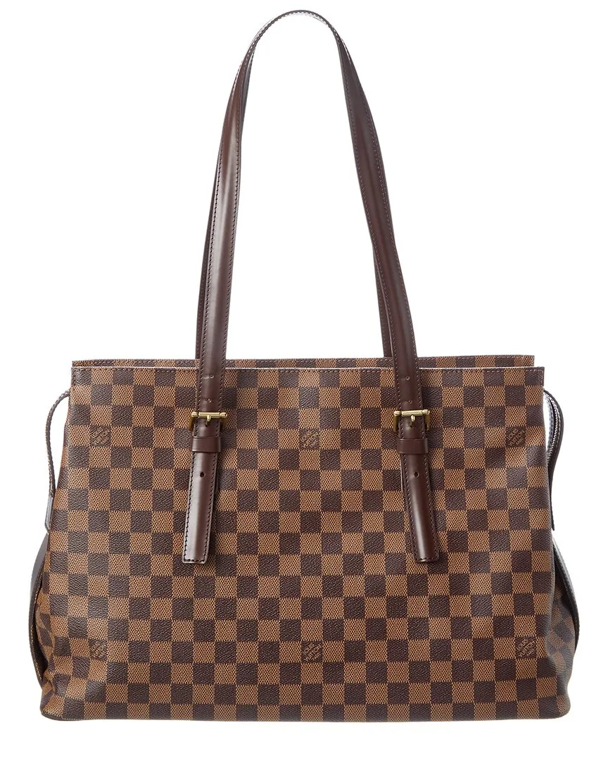 Chelsea Canvas & Leather Tote by Louis Vuitton