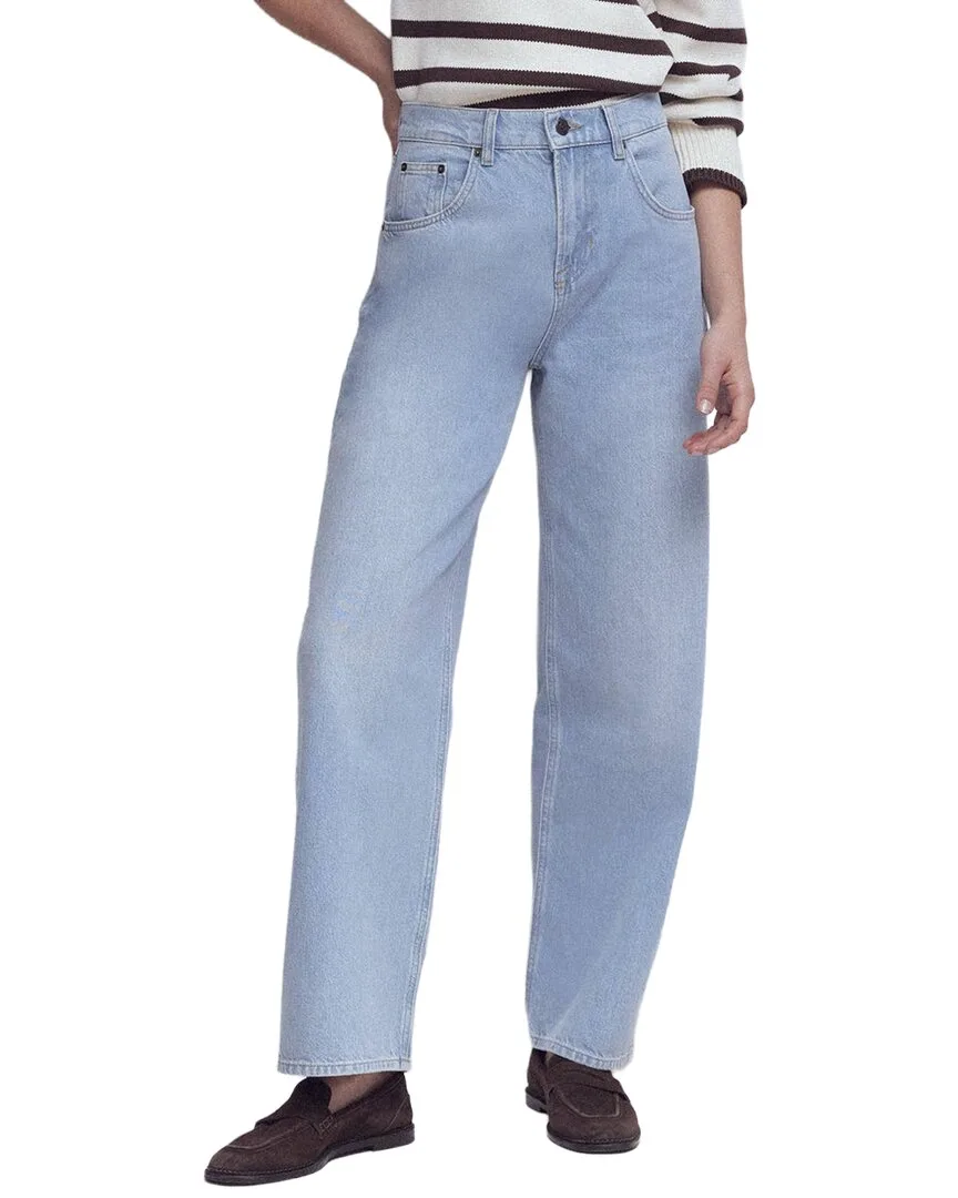 Mid Rise Relaxed Leg Jean