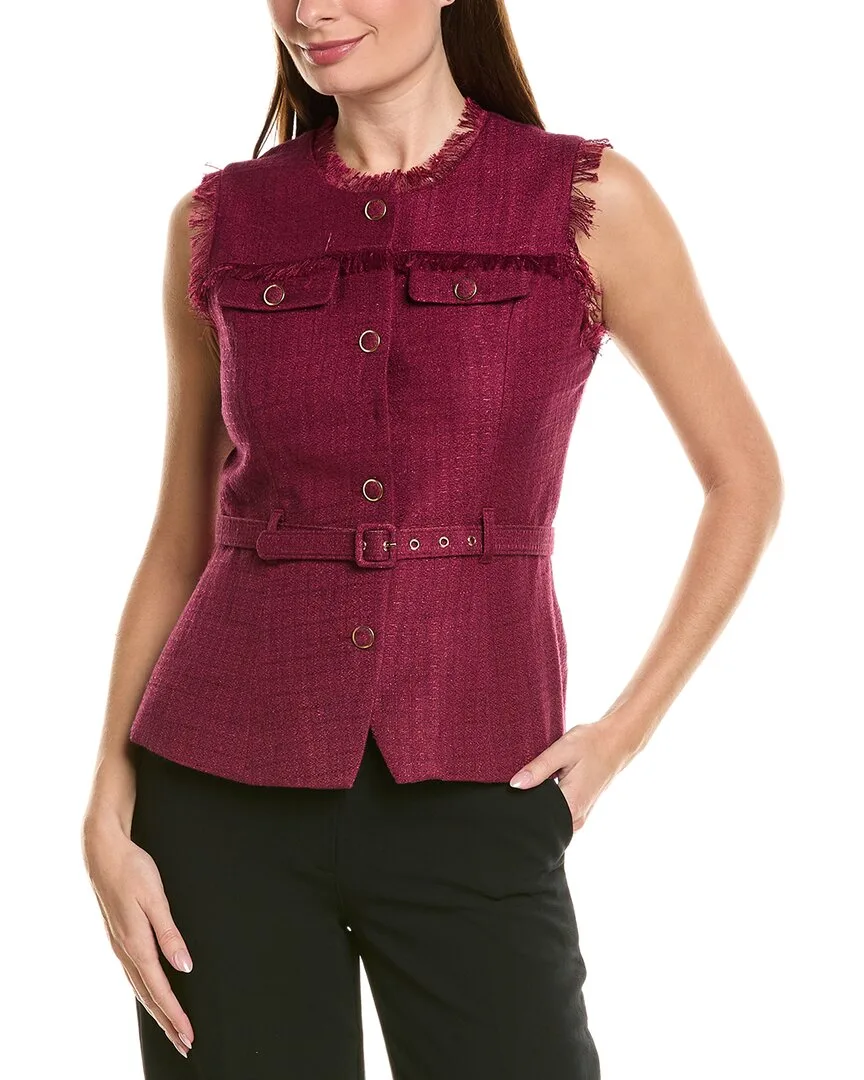 Boucle Vest by Tahari