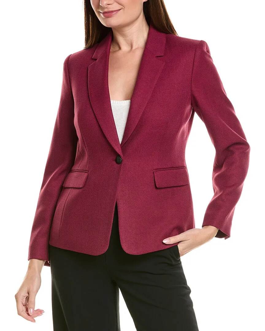 Herringbone Blazer by Tahari