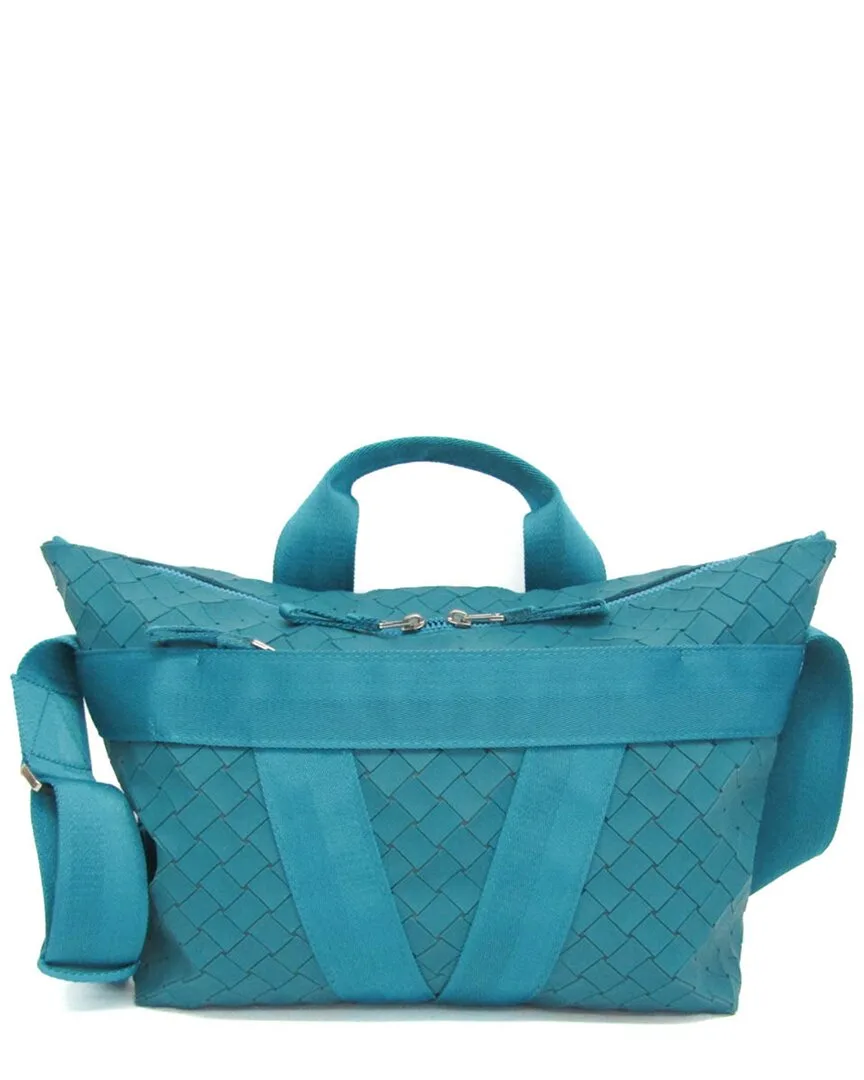 Blue Rubber Tote (authentic Pre-Loved) by Bottega Veneta