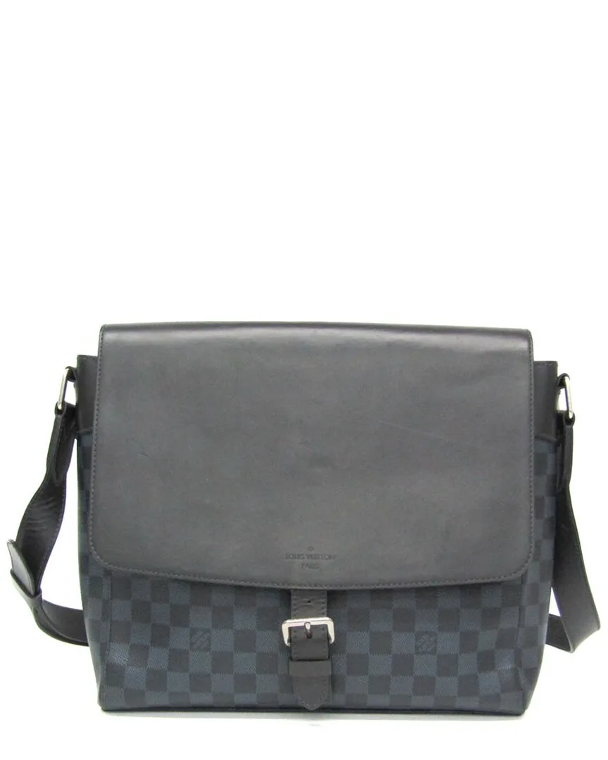 Black & Navy Damier Canvas & Leather Newport (authentic Pre-Loved) by Louis Vuitton