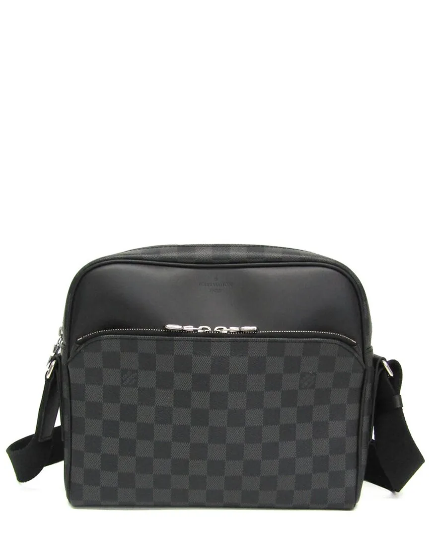 Damier Graphite Shoulder Bag (authentic Pre-Loved) by Louis Vuitton
