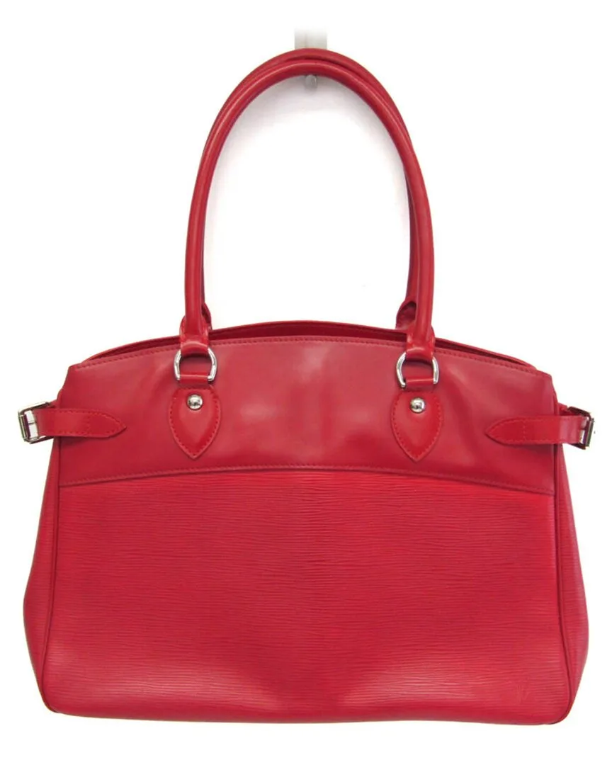 Rouge Epi Leather Passy (authentic Pre-Loved) by Louis Vuitton