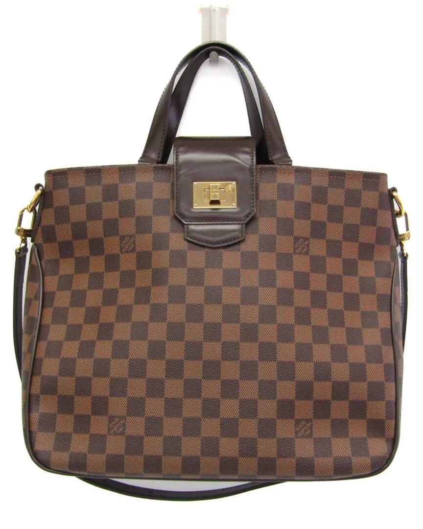 Damier Ebene Cabas Roseberry (authentic Pre-Loved) by Louis Vuitton