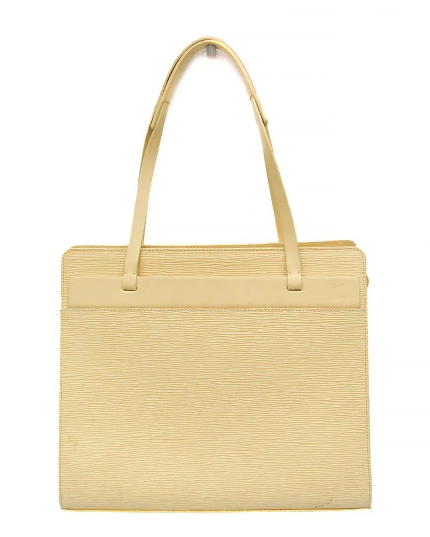 Vanilla Epi Leather Croisette Pm (authentic Pre-Loved) by Louis Vuitton