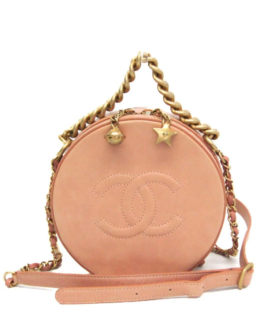 Light Pink Leather Shoulder Bag (authentic Pre-Loved) by CHANEL