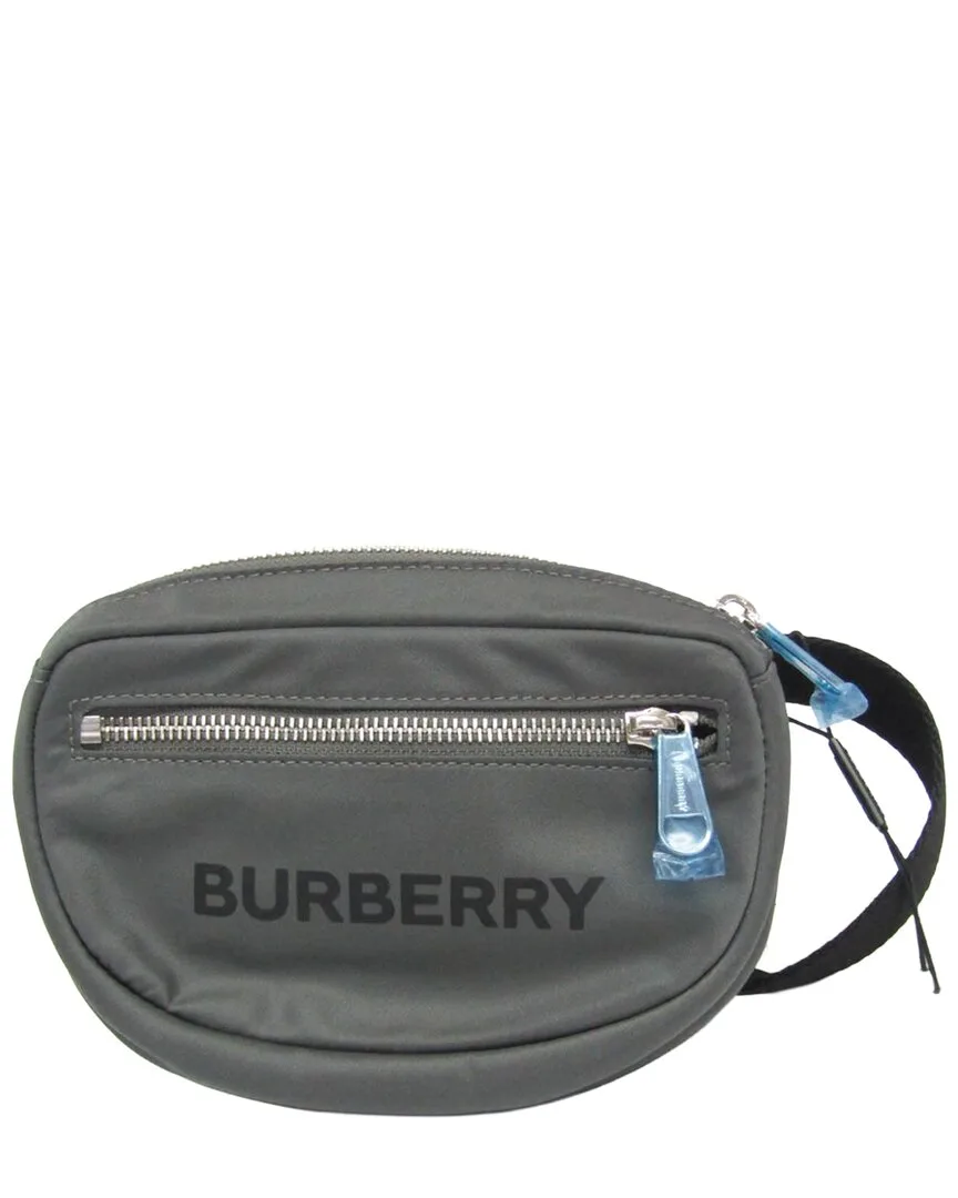 Grey Nylon Canon Belt Bag (authentic Pre-Loved) by Burberry