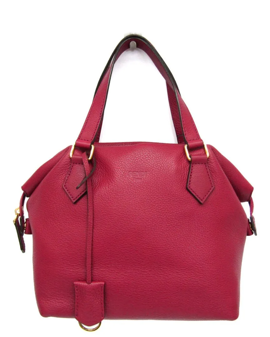 Wine Leather Handbag (authentic Pre-Loved)