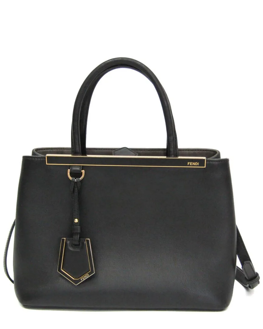 Black Leather Toujour Shoulder Bag (authentic Pre-Loved)