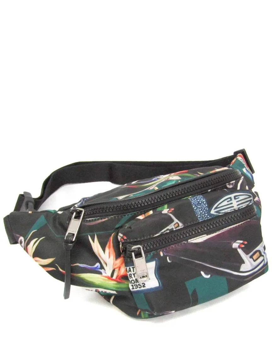 Black & Multicolor Nylon Bumbag Belt Bag (authentic Pre-Loved) by GIVENCHY