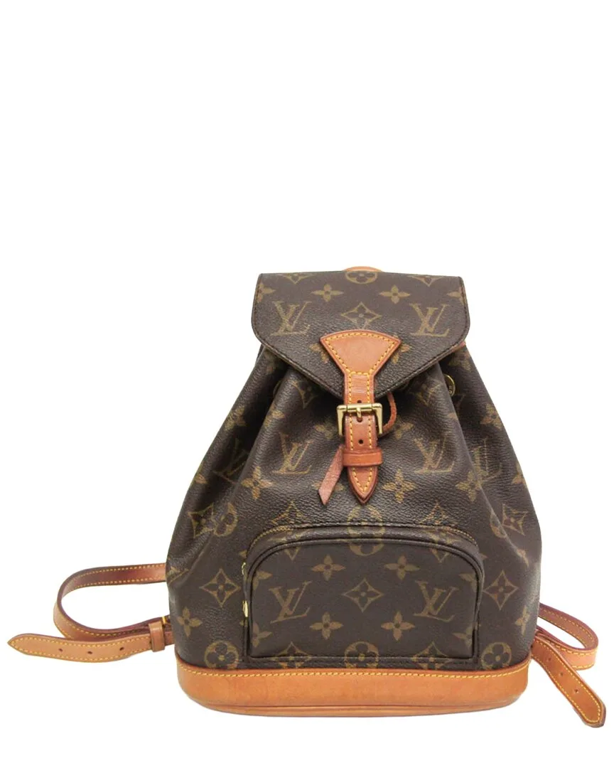 Monogram Canvas Mini Monsuri Backpack (authentic Pre-Loved) by Louis Vuitton