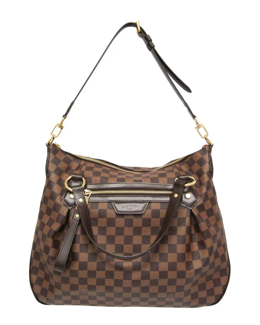 Brown Damier Ebene Evora mm Shoulder Bag (authentic Pre-Loved) by Louis Vuitton