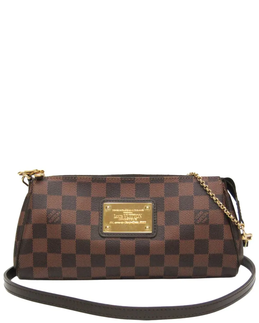 Brown Damier Ebene Eva Shoulder Bag (authentic Pre-Loved) by Louis Vuitton