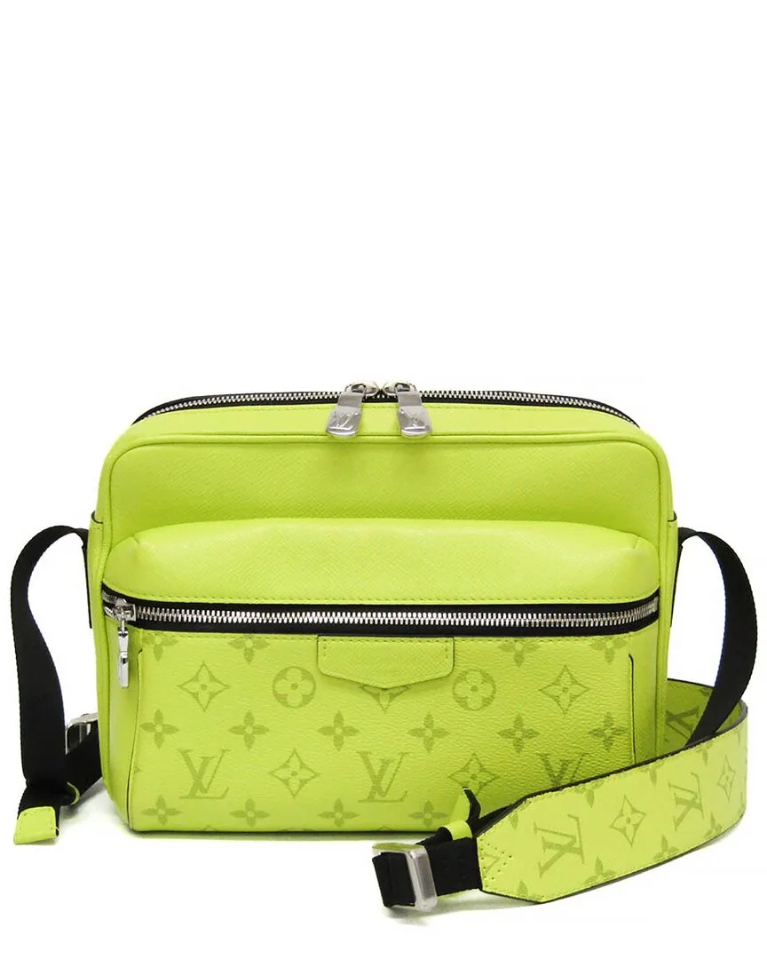 Fluorescent Yellow & Jaune Taigarama Messenger Bag (authentic Pre-Loved) by Louis Vuitton