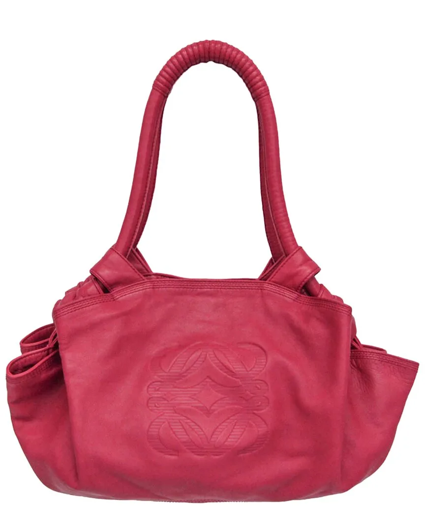 Pink Leather Nappa Aire Handbag (authentic Pre-Loved)