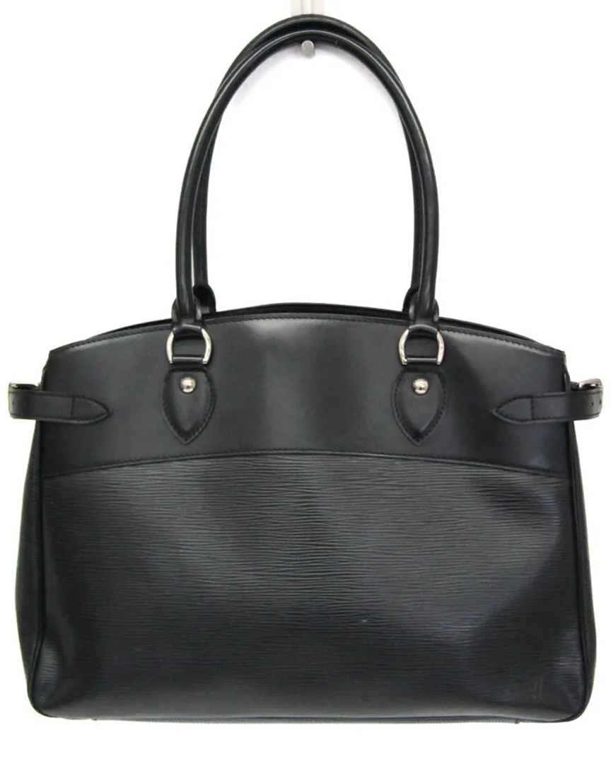 Noir Epi Leather Passy (authentic Pre-Loved) by Louis Vuitton