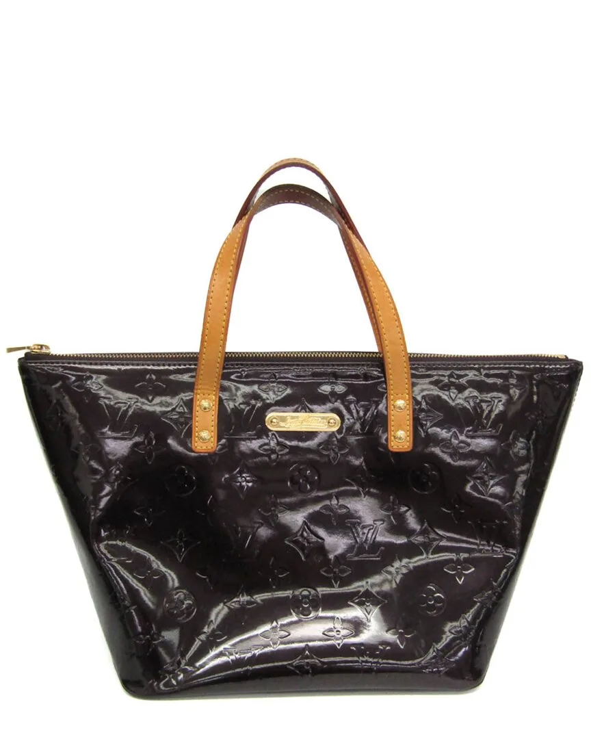 Amarante Monogram Vernis Bellevue Pm (authentic Pre-Loved) by Louis Vuitton