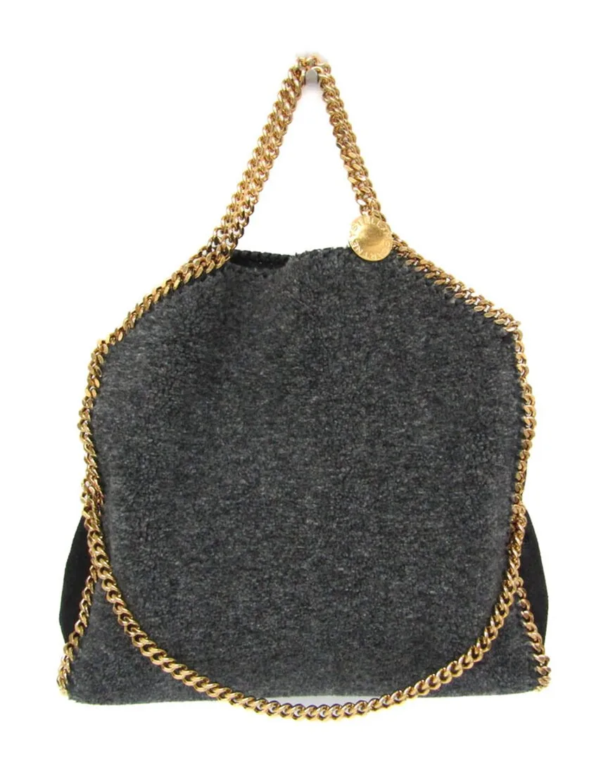 Dark Grey Polyester Shoulder Bag (authentic Pre-Loved) by Stella McCartney
