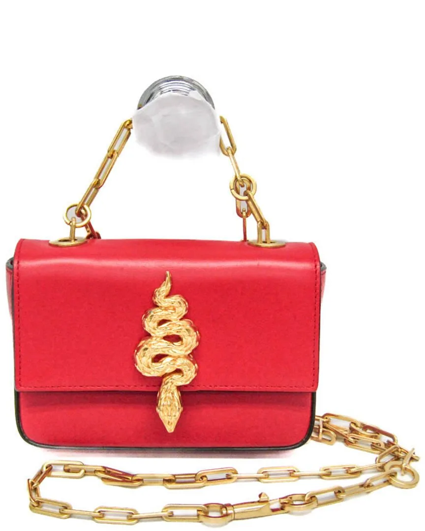 Red Leather Shoulder Bag (authentic Pre-Loved) by Valentino