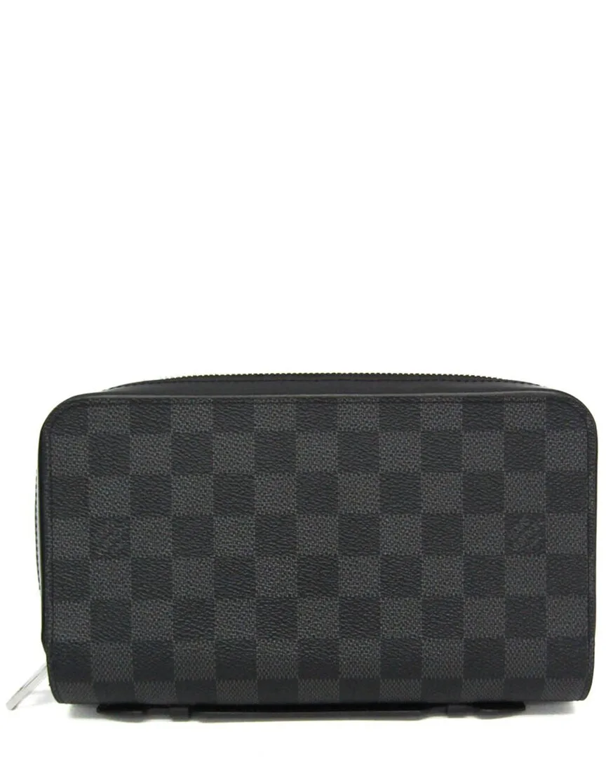 Damier Graphite Zippy Xl Wallet (authentic Pre-Loved) by Louis Vuitton