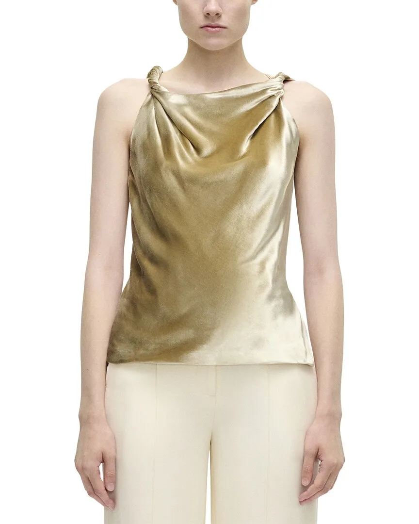 Selima Silk-Blend Top by Adam Lippes