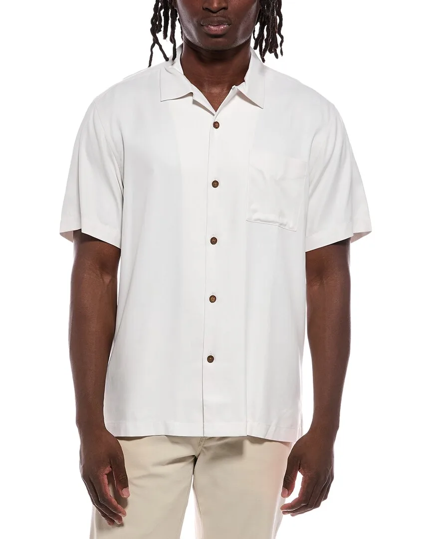 Is Mai Tai on Straight Silk Shirt by Tommy Bahama