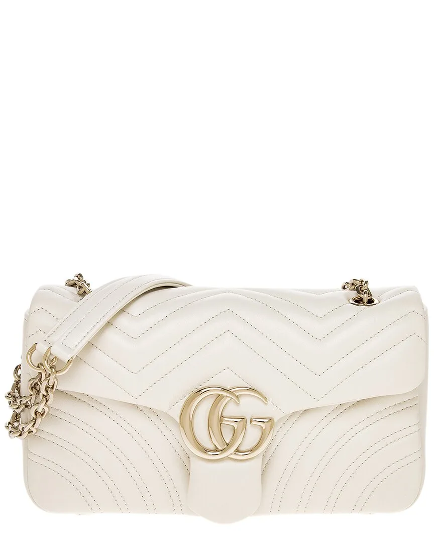 Gg Marmont Medium Leather Shoulder Bag by Gucci