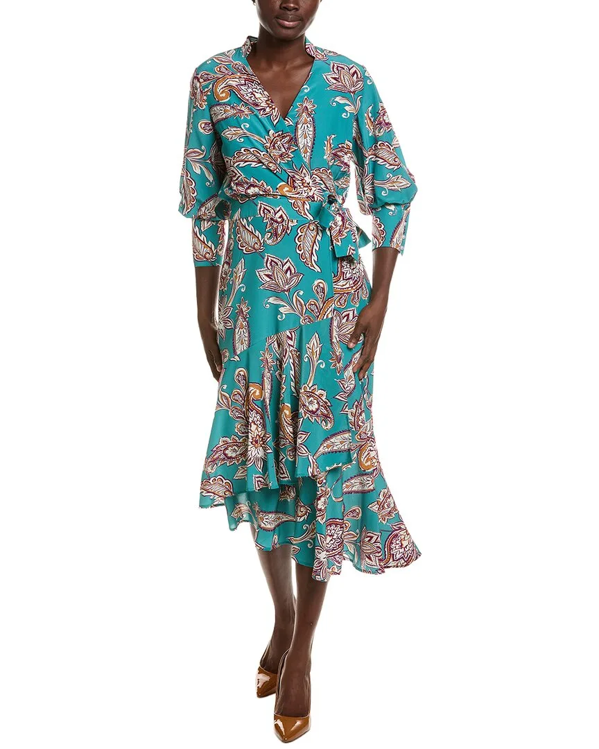 Jules Silk Wrap Dress by Tyler Be