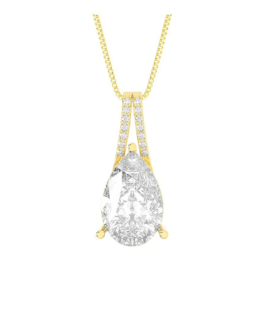 14K 5.00 ct. tw. Lab-Grown Diamond Pendant Necklace