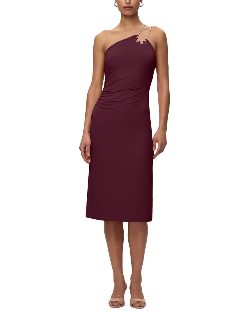 Strappy Jersey Midi Dress W Crystal Tr by Herv Lger