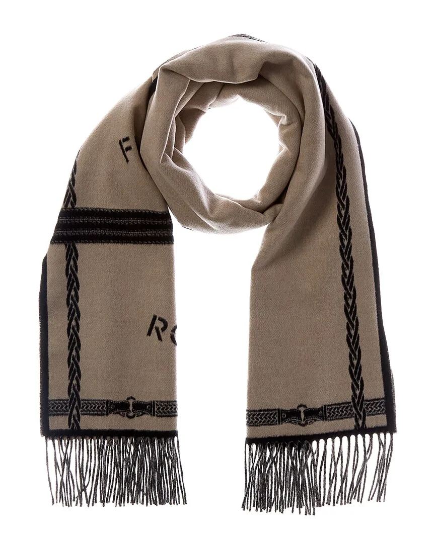 Wool & Cashmere-Blend Scarf by FENDI