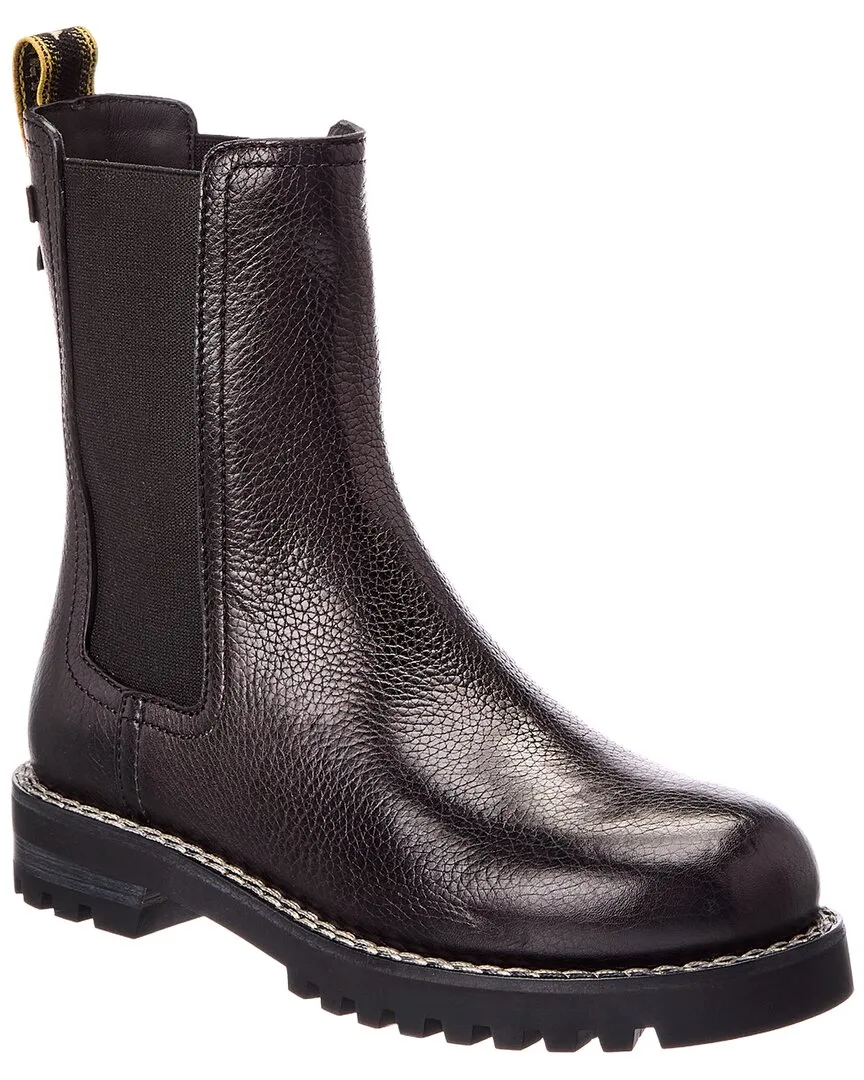 Commando Leather Boot by FENDI
