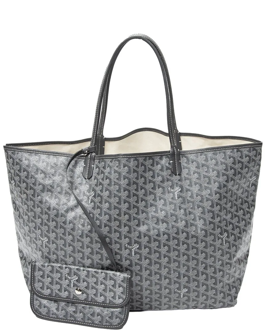 Grey Goyardine Coated Canvas Saint Louis (authentic Pre-Loved) by Goyard