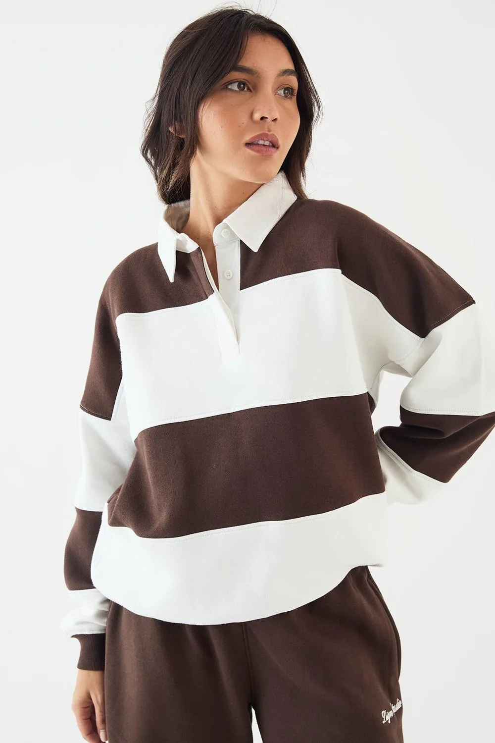 DSGN Studio Colour Block Rugby Sweatshirt