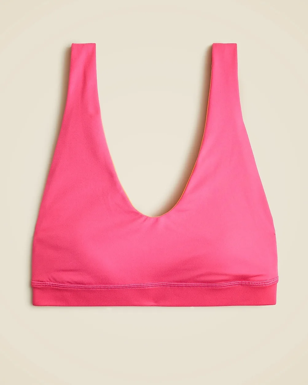 CloudStretch V-Neck Sports Bra by J.Crew