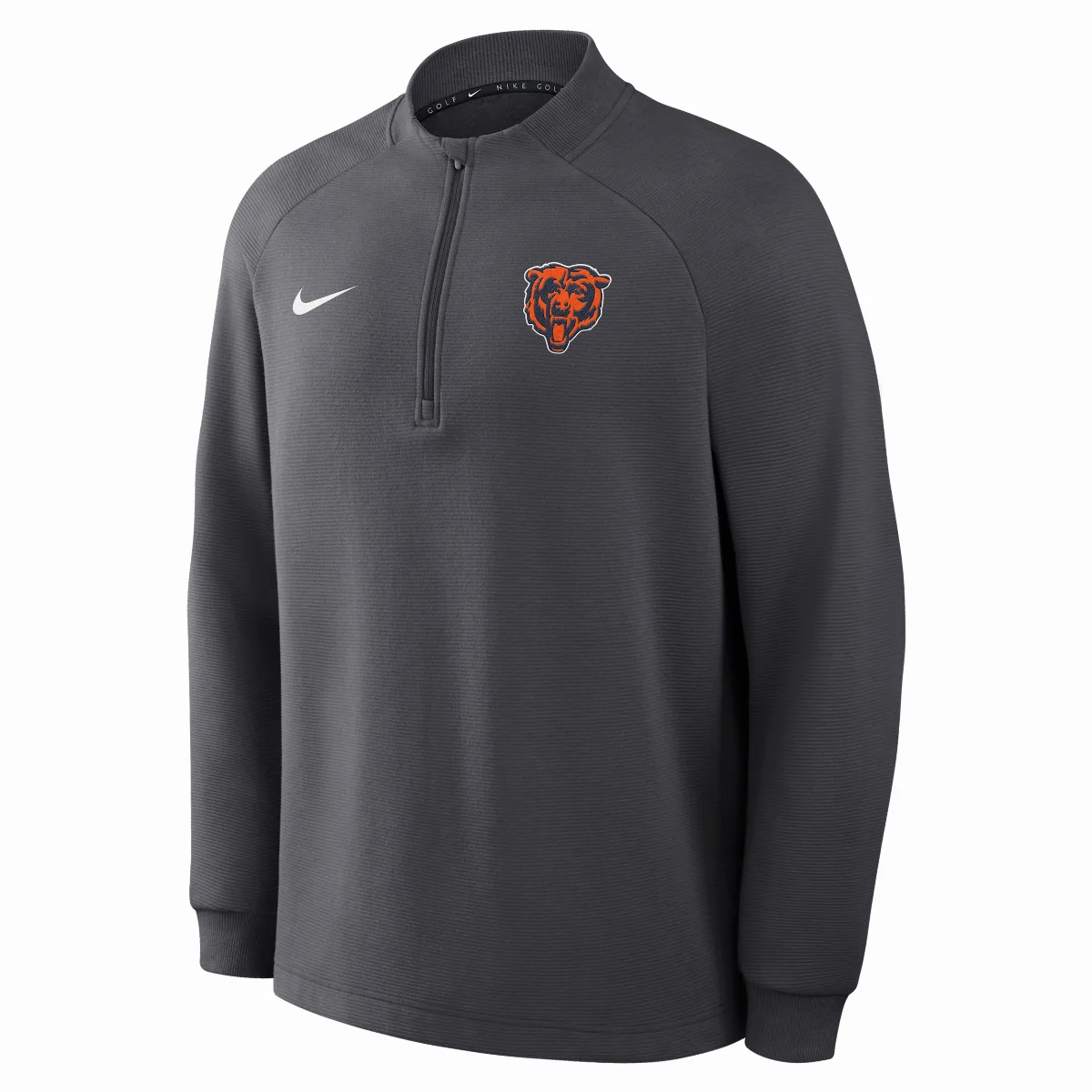 Chicago Bears Par Therma-FIT NFL Half-Zip Pullover by Nike