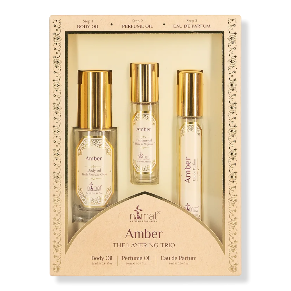 The Amber Layering Trio by Nemat