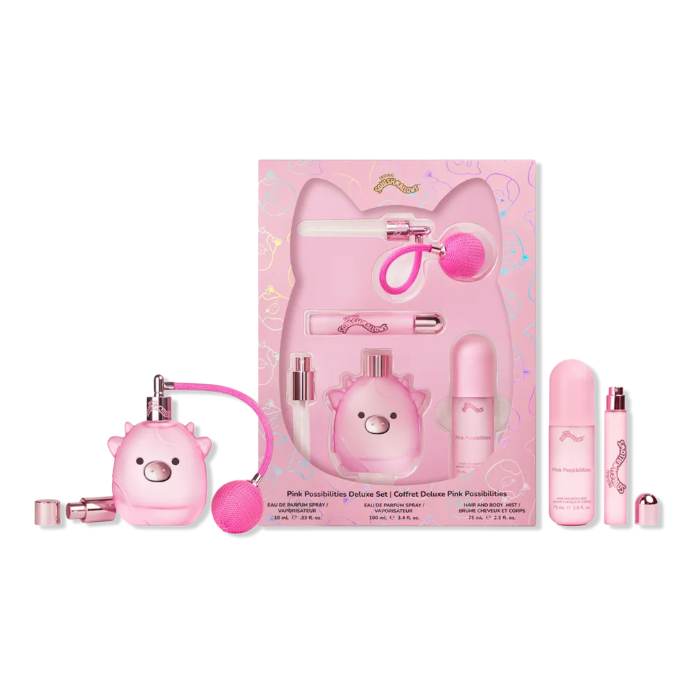 Pink Possibilities Deluxe Set by Squishmallows Fragrances