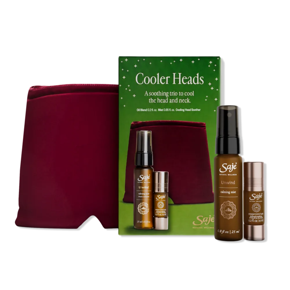 Cooler Heads Soothing Head & Neck Kit by Saje Natural Wellness