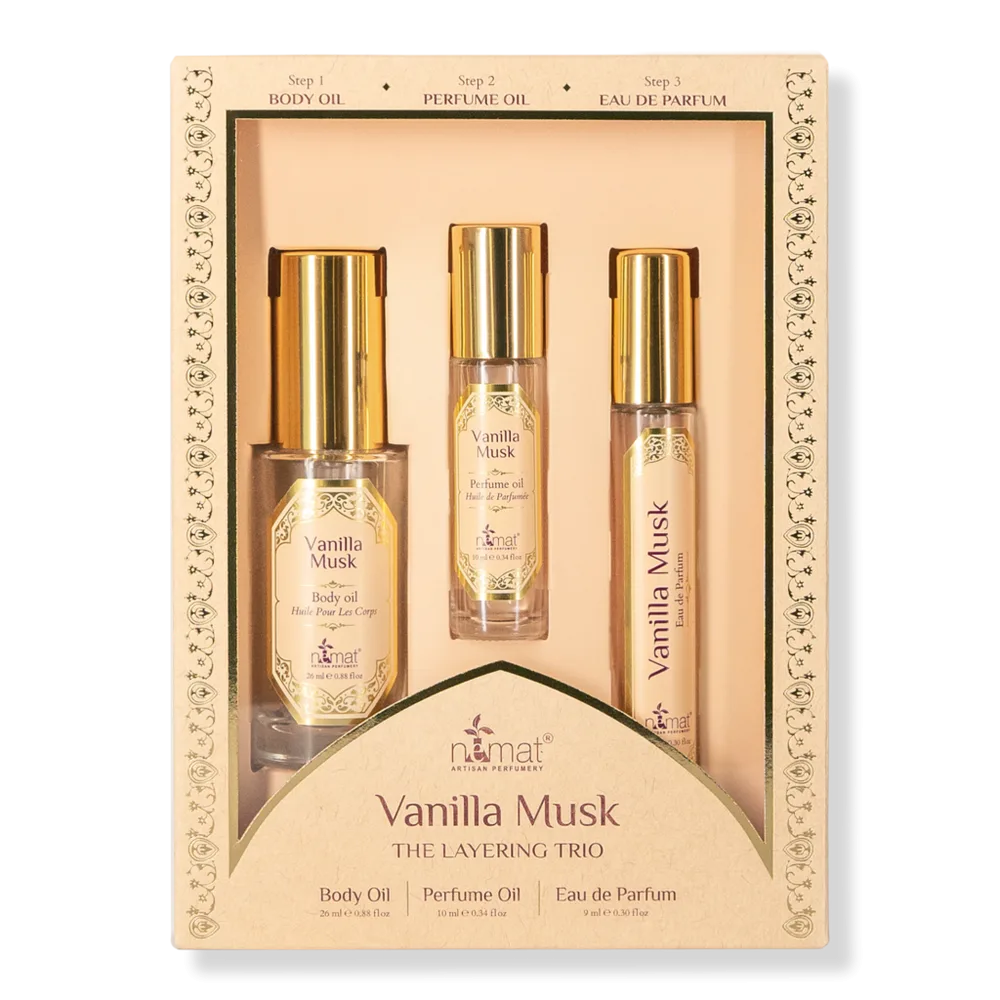 The Vanilla Musk Layering Trio by Nemat